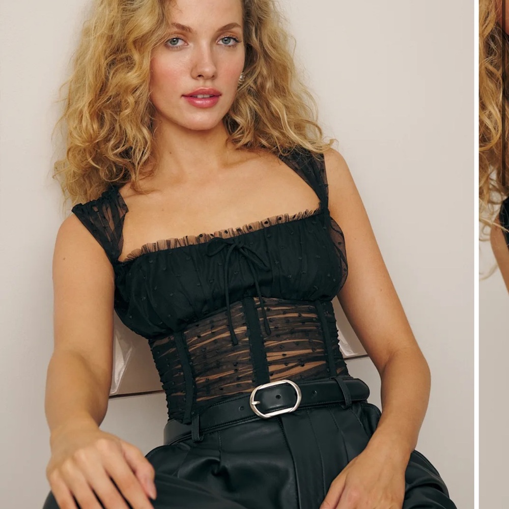Reformation Aubrielle Top